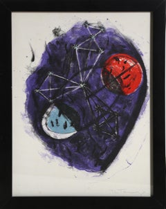 Capítulo XI, litografía surrealista firmada por Rufino Tamayo