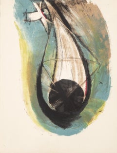 Vintage Capitulo XXI, Surrealist Lithograph by Rufino Tamayo