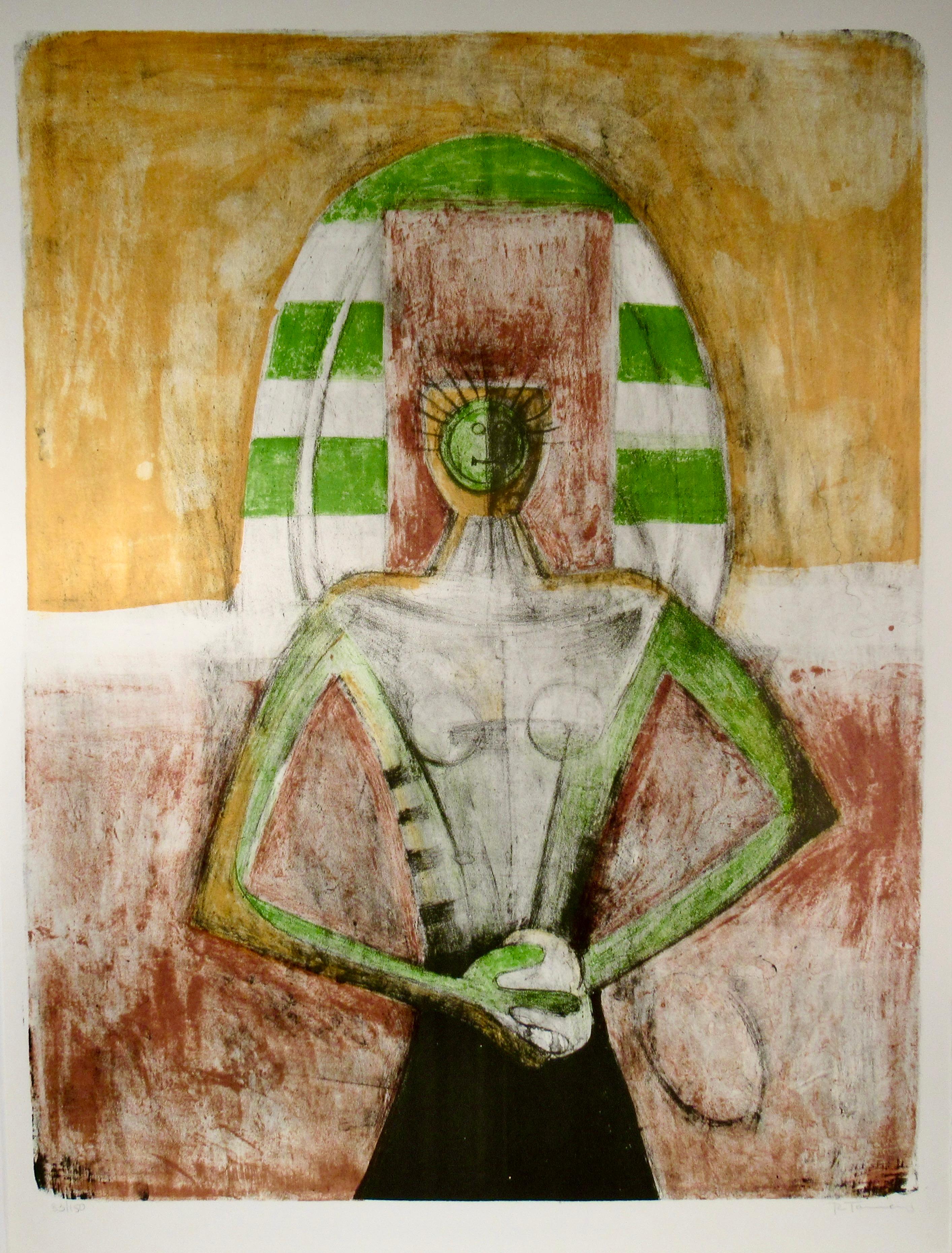 Rufino Tamayo Figurative Print – Karnevalesk