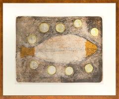 Demi Poisson (Mezzo pesce), Litografia di Rufino Tamayo