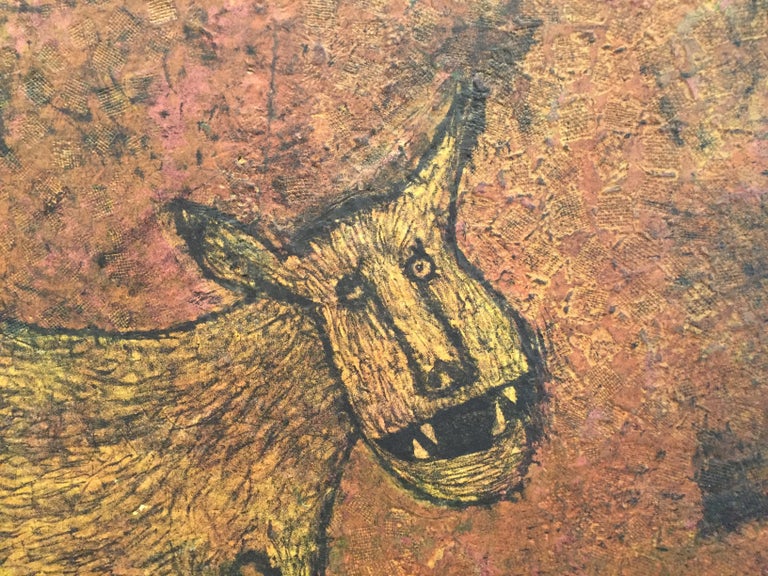 Rufino Tamayo - Dos Personajes Atacados por Perros For Sale at 1stDibs