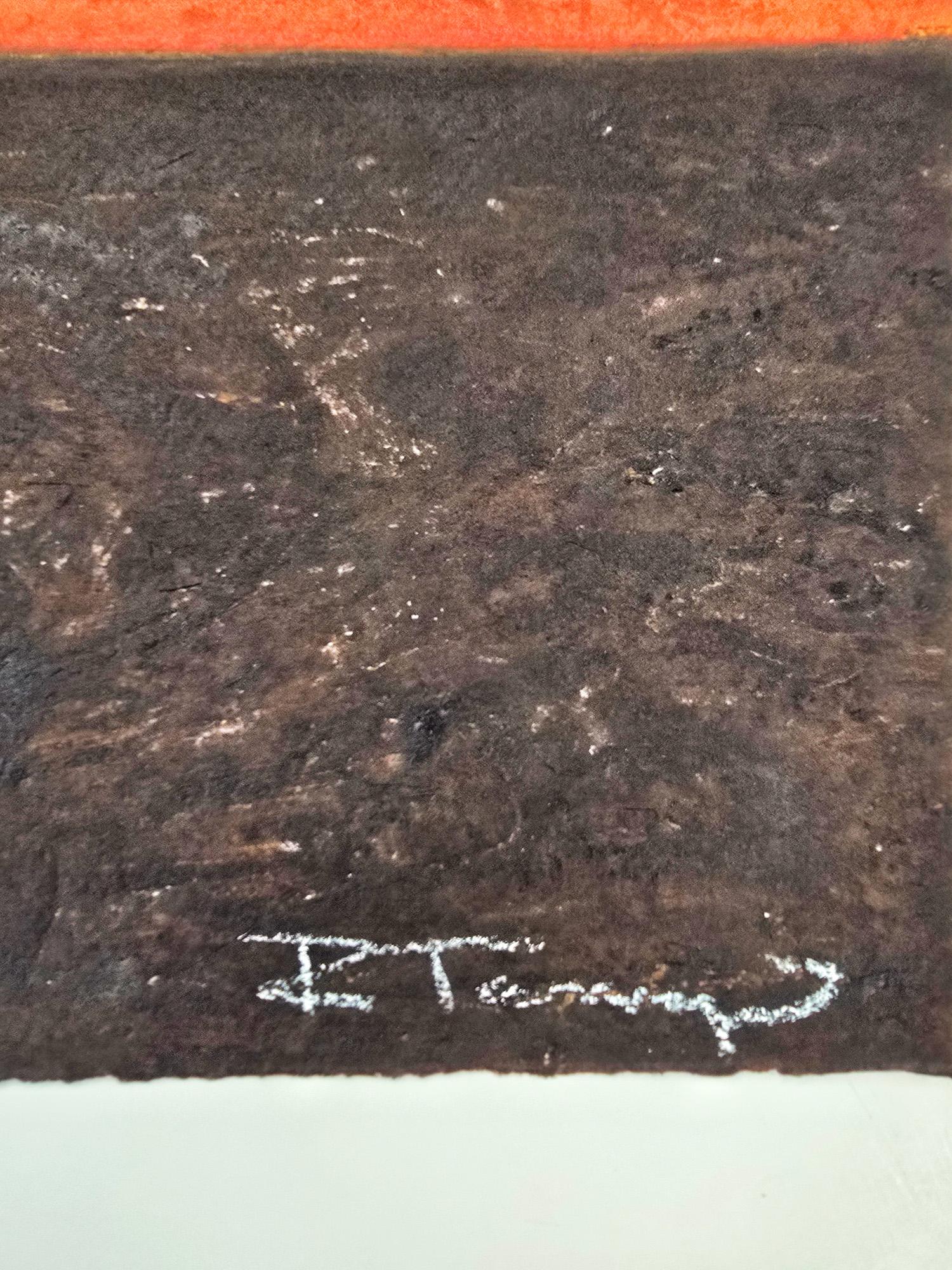 Figura hierática, aguafuerte surrealista de Rufino Tamayo en venta 3