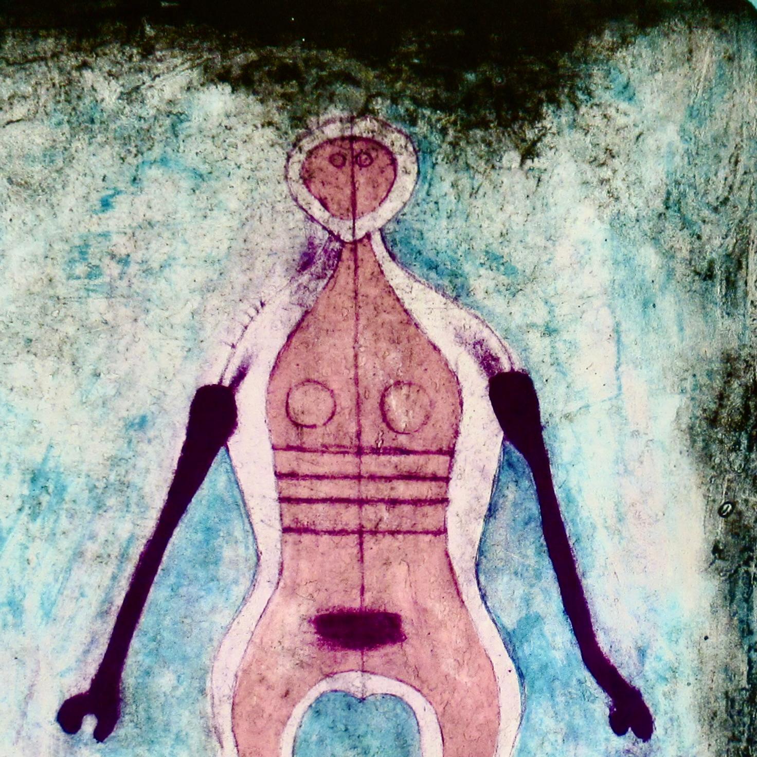 La Negra - Nude Print Negro de Rufino Tamayo