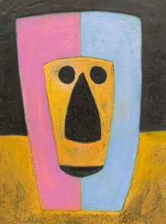 Mascara, Surrealist Etching by Rufino Tamayo