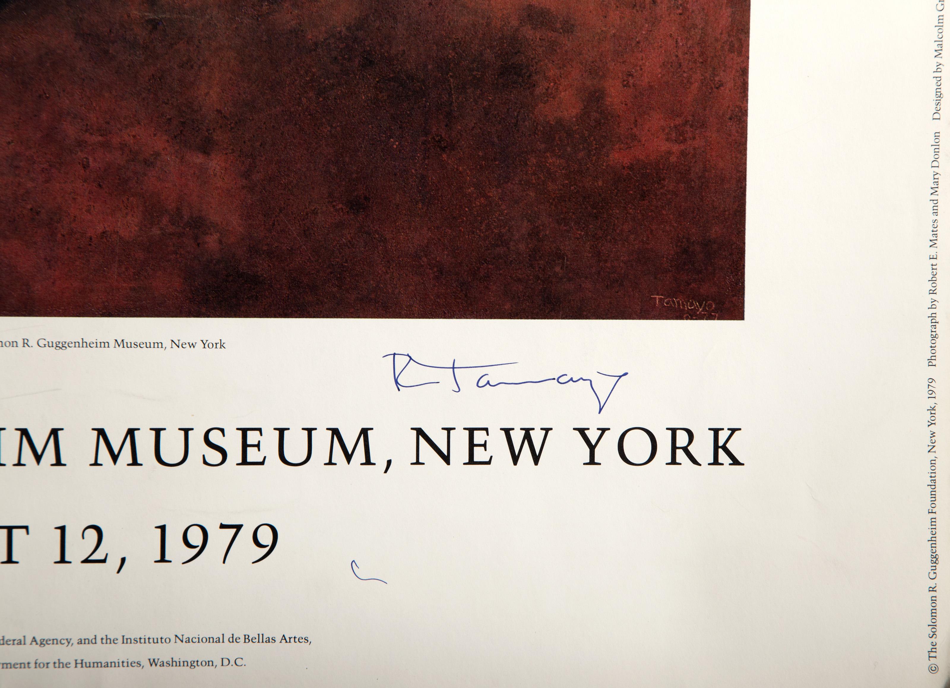 Poster per la mostra Mito e Magia, litografia moderna di Rufino Tamayo in vendita 4