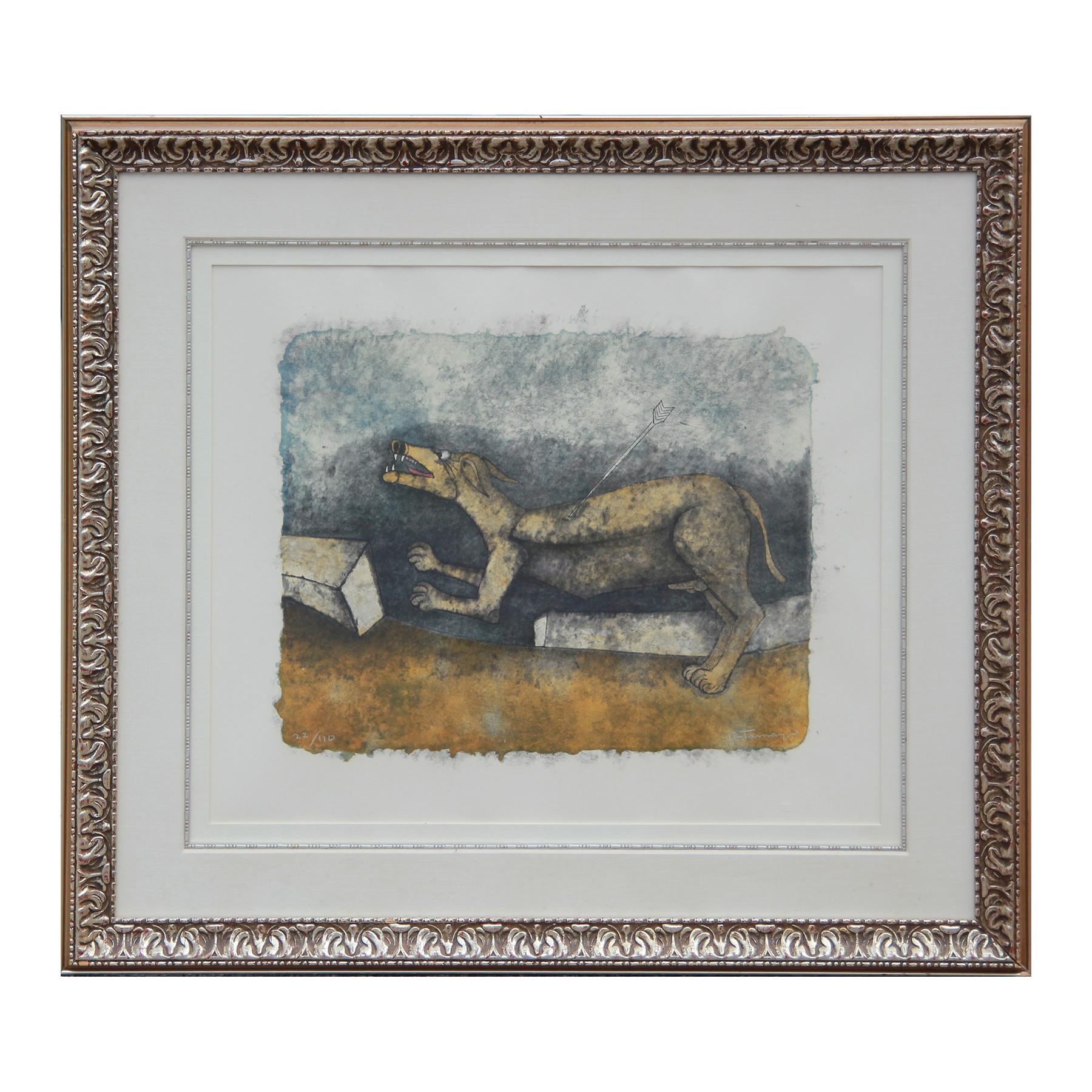 “Perro Herido (Wounded Dog)” from 90th Anniversary Suite Lithograph Ed. 22/110