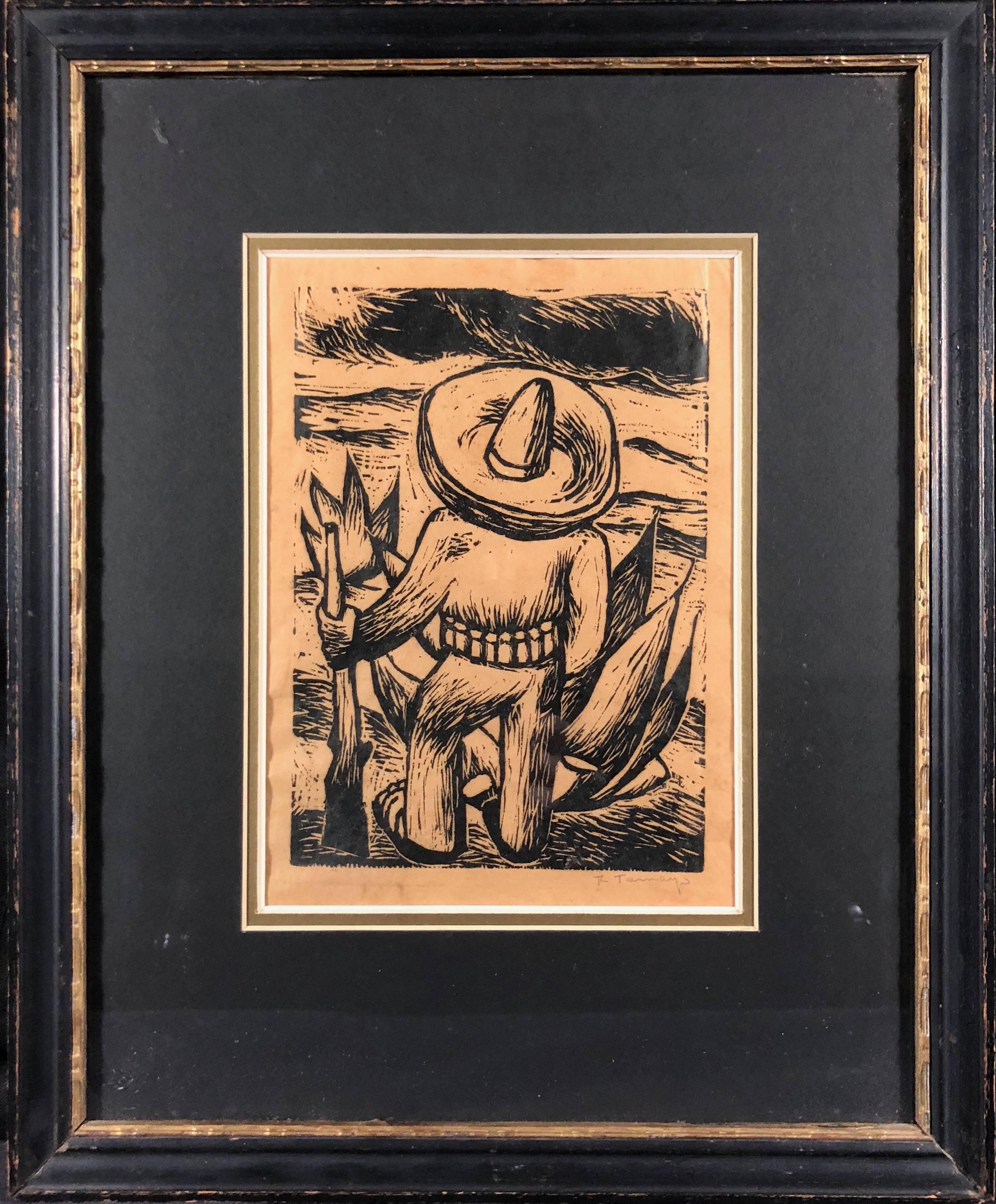 Revolutionist/Zapatista - Print by Rufino Tamayo