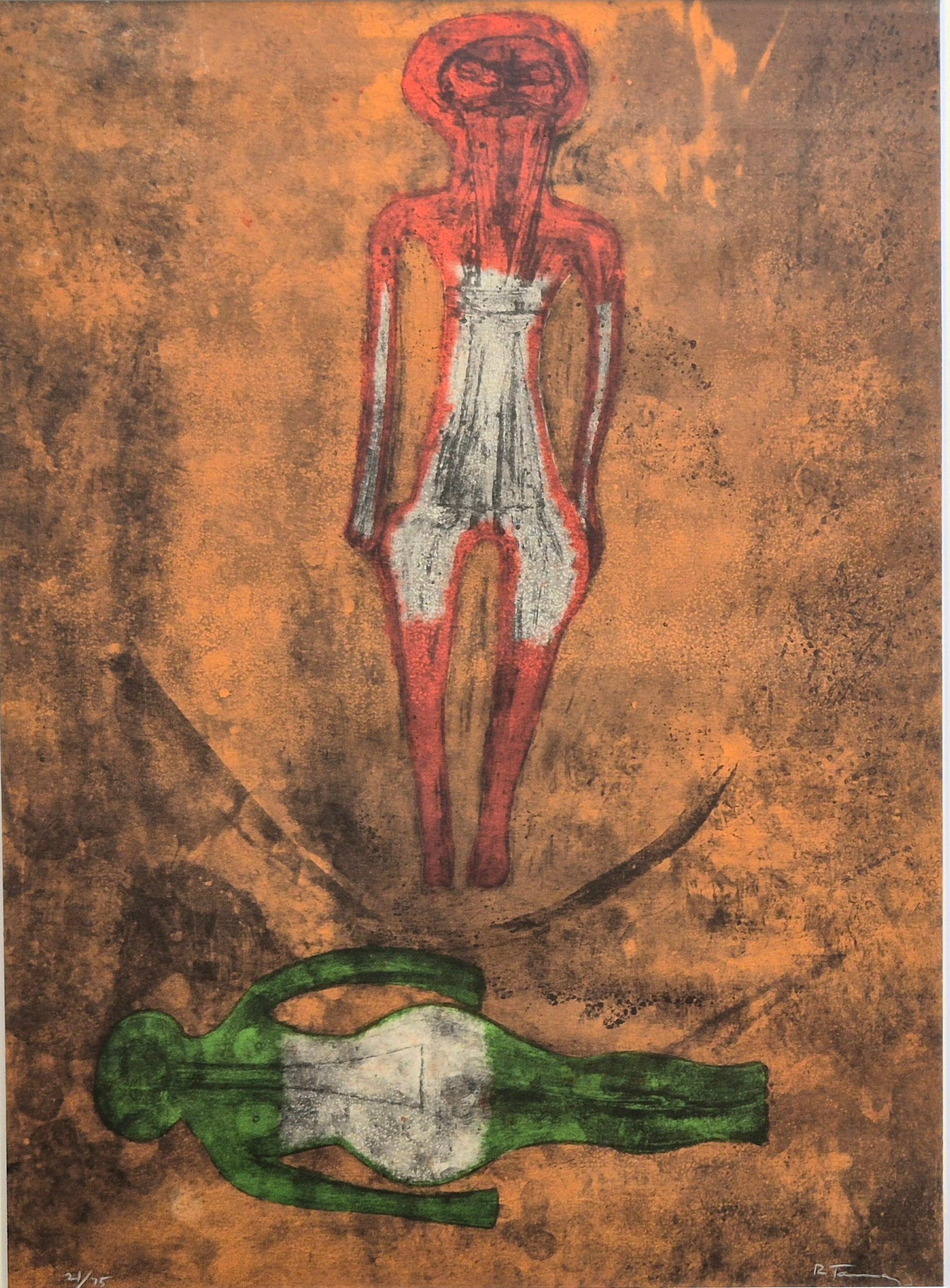Rufino Tamayo -- Dos Figuras For Sale 1