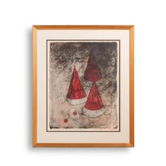 Rufino Tamayo Anguria Litografia "Sandia no. 2" Messico 1969