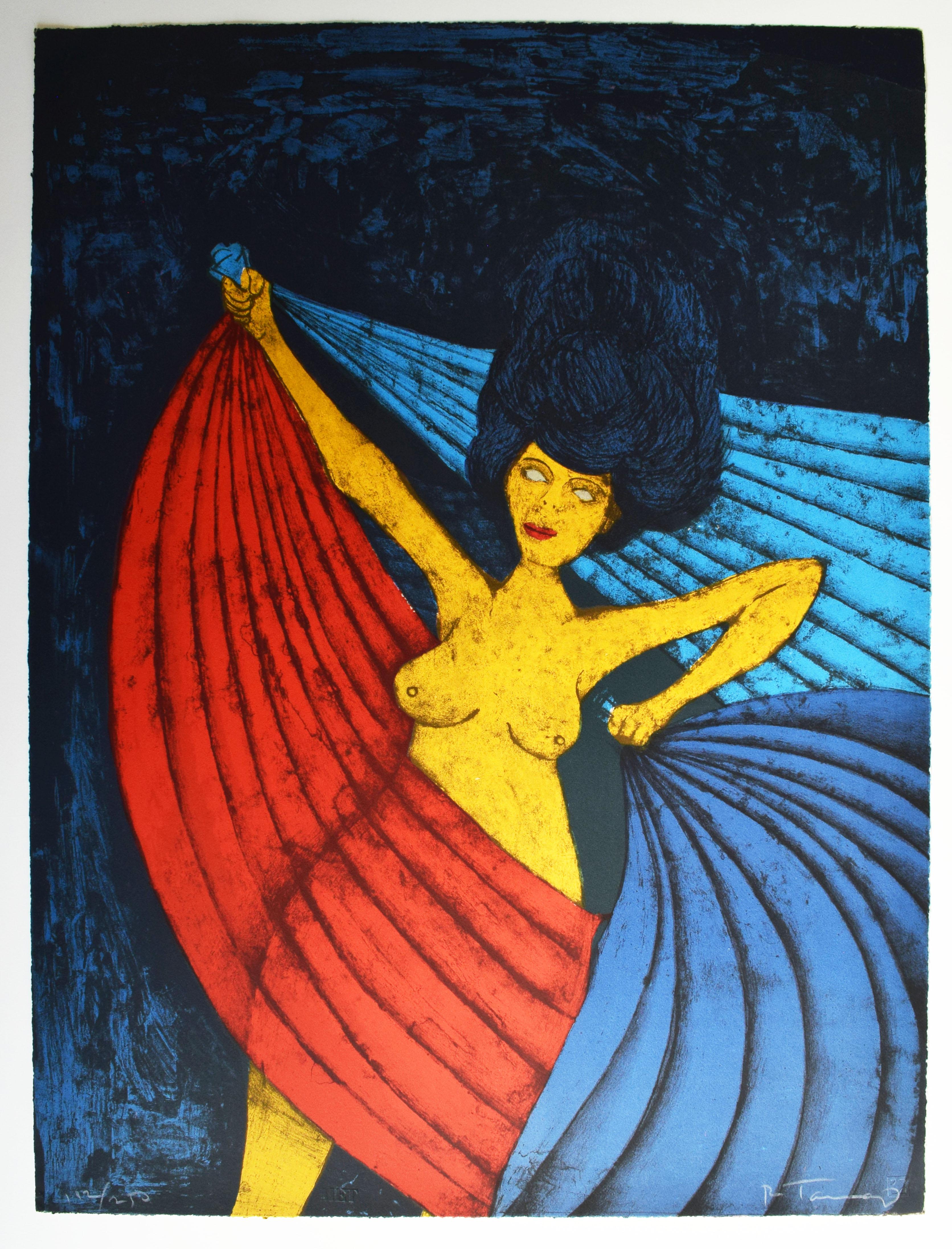 Salomé, de: Metropolitan Opera Bellas Artes II - Arte Mexicano Surrealismo - Print de Rufino Tamayo