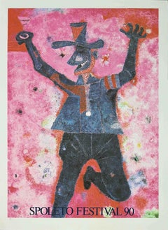 Spoleto Festival - Original Offset and Lithograph after Rufino Tamayo - 1990