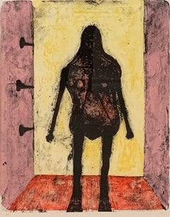"Venus Noire", Rufino Tamayo, Figurative Abstraction, Etching, 30x22 in.