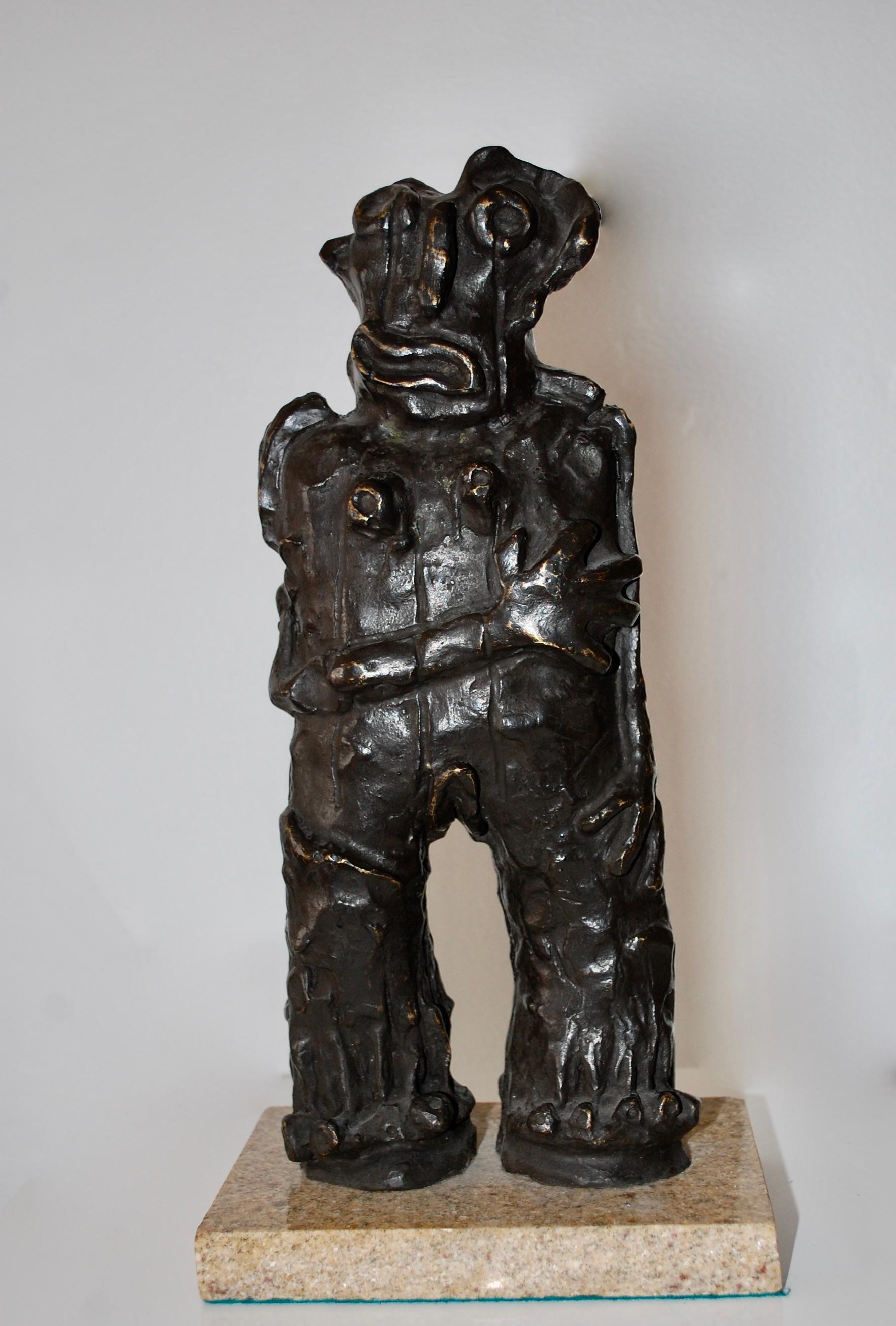 Figurative Abstract Bronze Sculpture