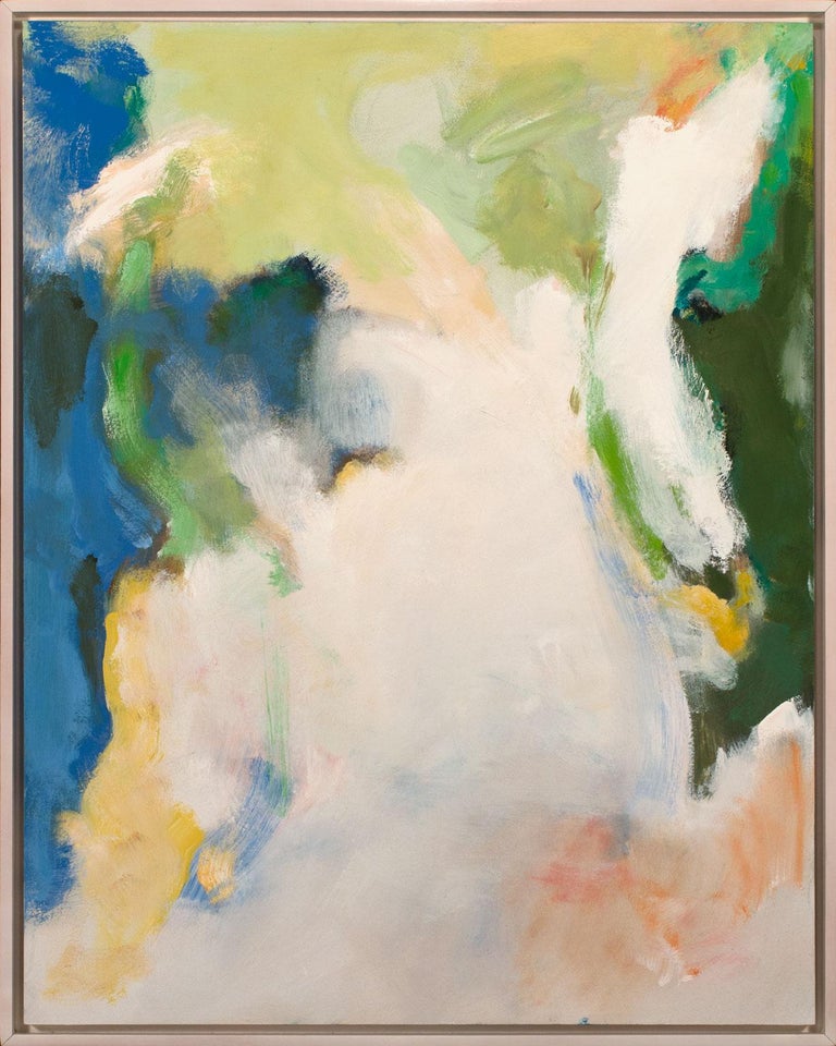 Rufus Zogbaum Mercer Street Framed Abstract Oil On Masonite