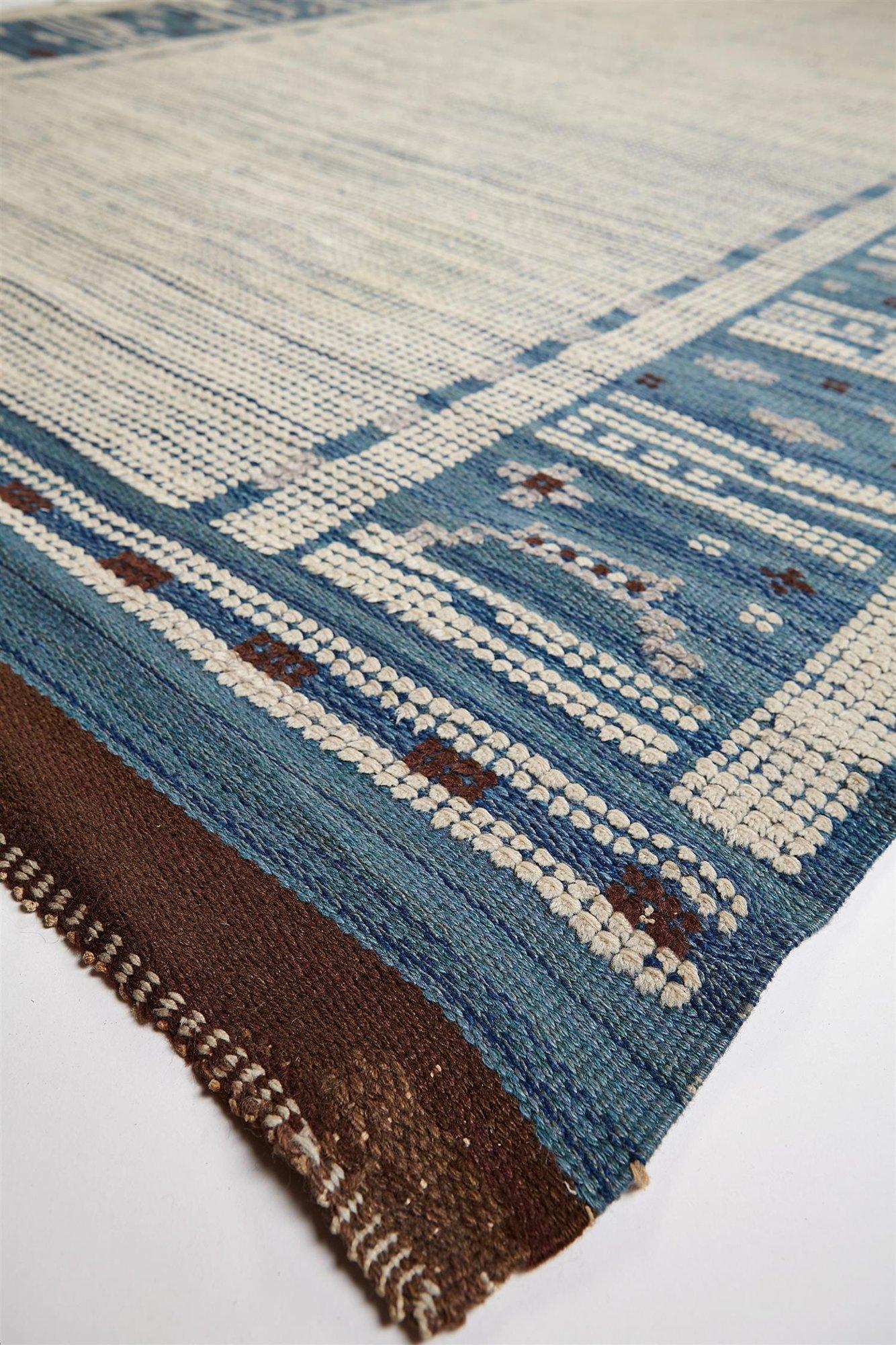 Mid-Century Modern Rug, Anonymous, Sweden, 1930s For Sale