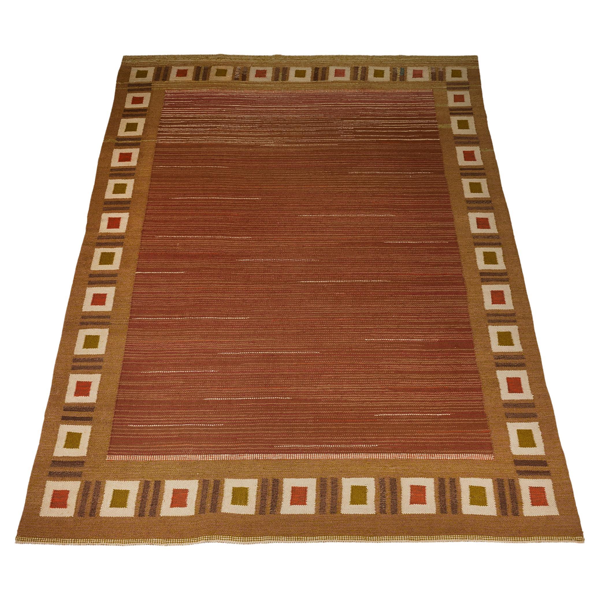 Tapis anonyme, Suède, années 1950