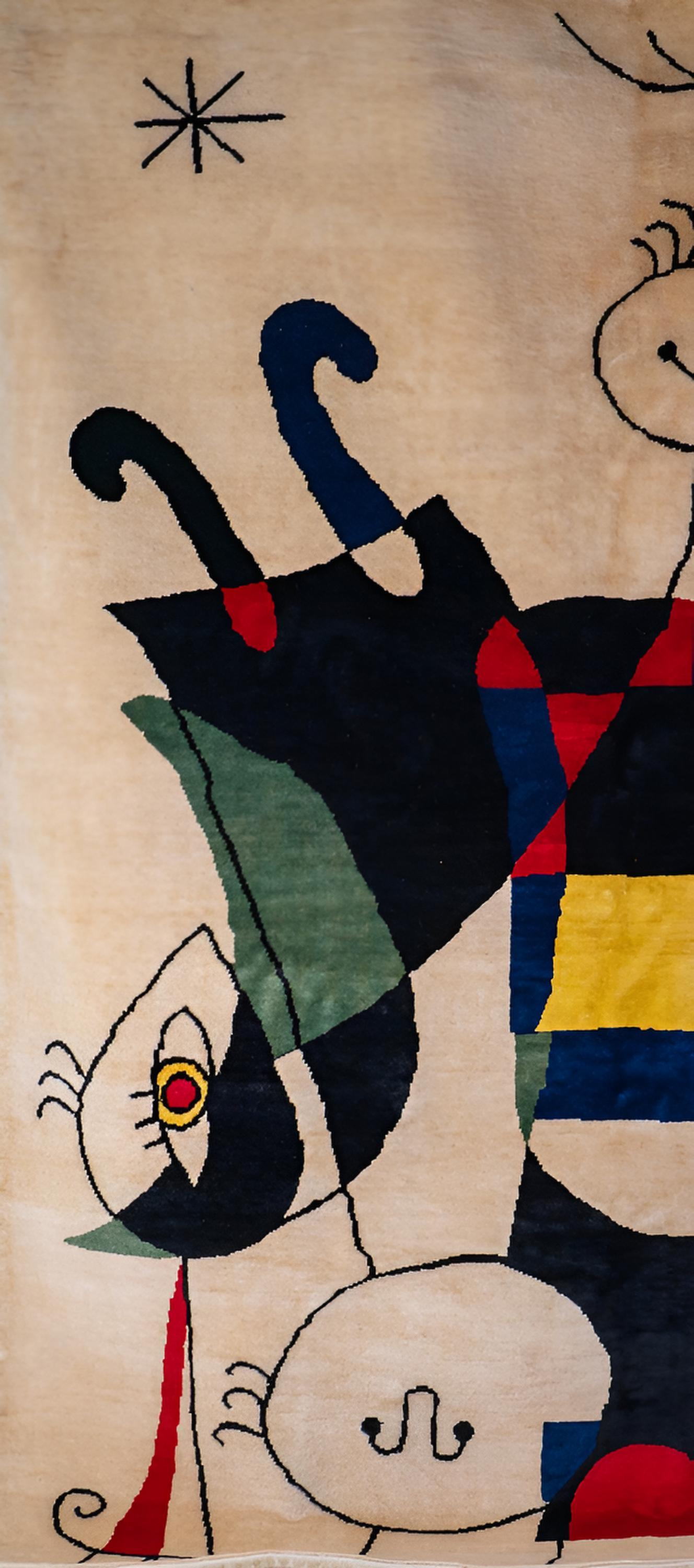 Teppich von Joan Miro im Zustand „Gut“ im Angebot in Paddington, NSW