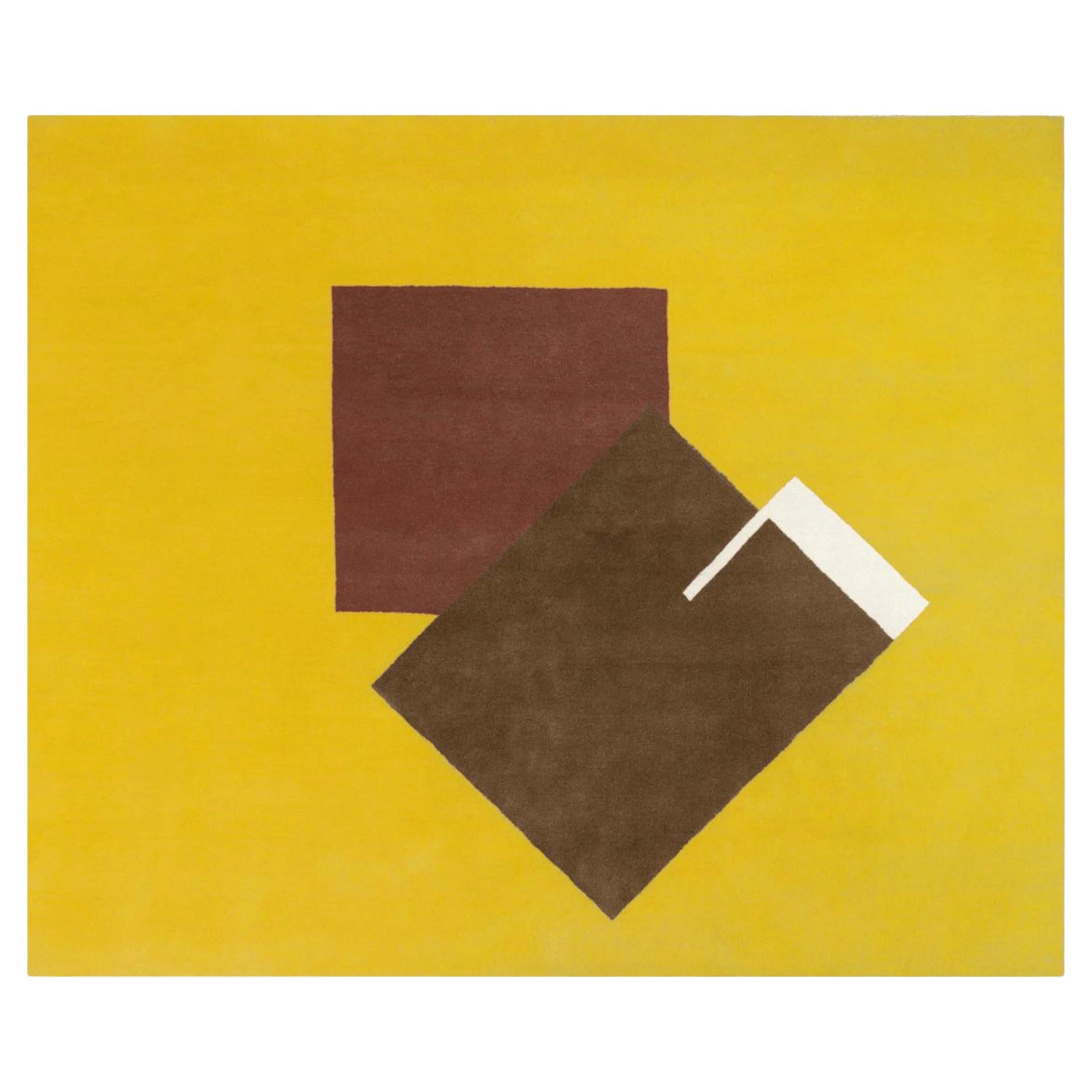 Classicon Castellar Rug design Eileen Gray Virgin wool 300x250 118.1x98.4in For Sale