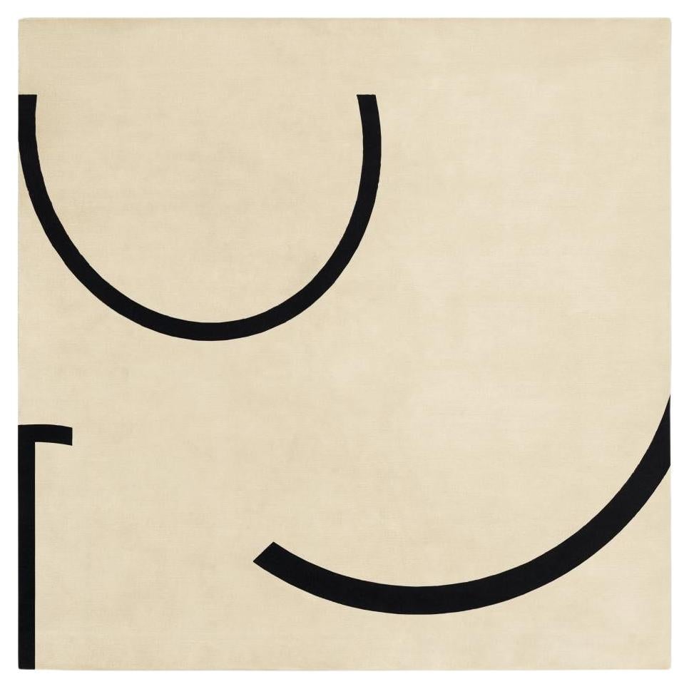 Classicon Faubourg Tapis design Eileen Gray-Laine vierge 300x300 cm 118.1x118.1