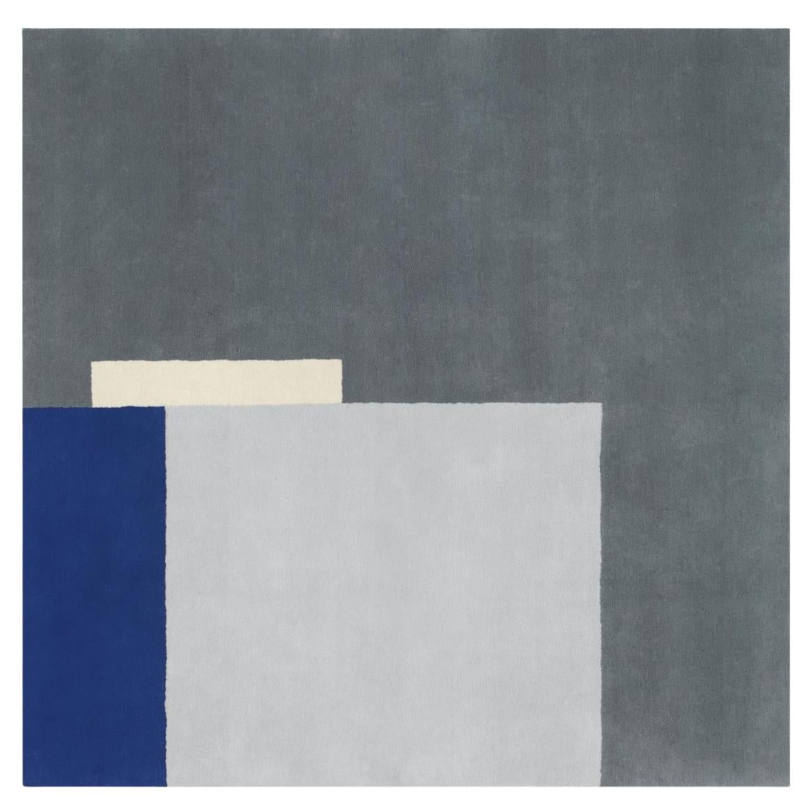 Classicon Roquebrune Rug design Eileen Gray Virgin wool 200x200cm78.7x78.7in