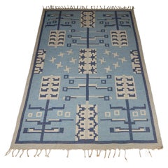 Rug Designed by Agda Österberg, Sweden, 1950’s