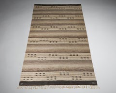 Alfombra diseñada por Anna Maria Hoke, Suecia, 1950