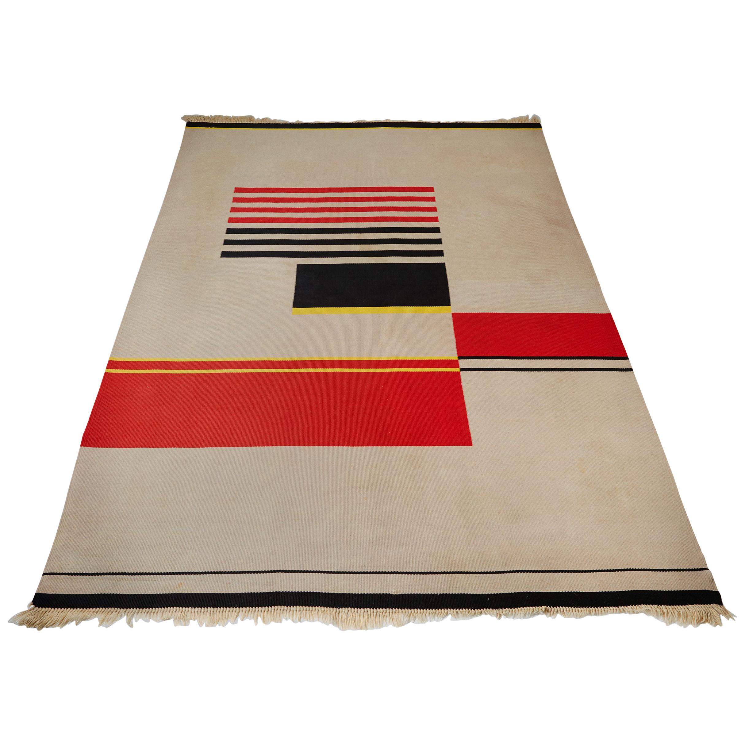 Rug, Designed by Antonin Kybal, Czech Republic, 1950s For Sale