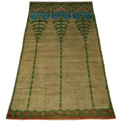 Tapis conçu par Emma Salzman, Finlande, début des années 1900