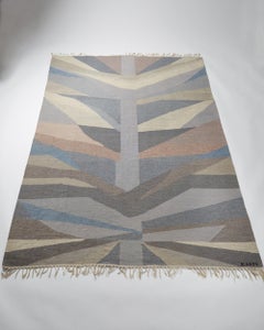 Wool Rug Designed by Ethel Halvar Andersson, Tapestry Technique, Sweden, 1960s