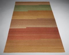Flat Weave Rug Designed by Greta Skogster-Lehtinen, Sweden, 1930s