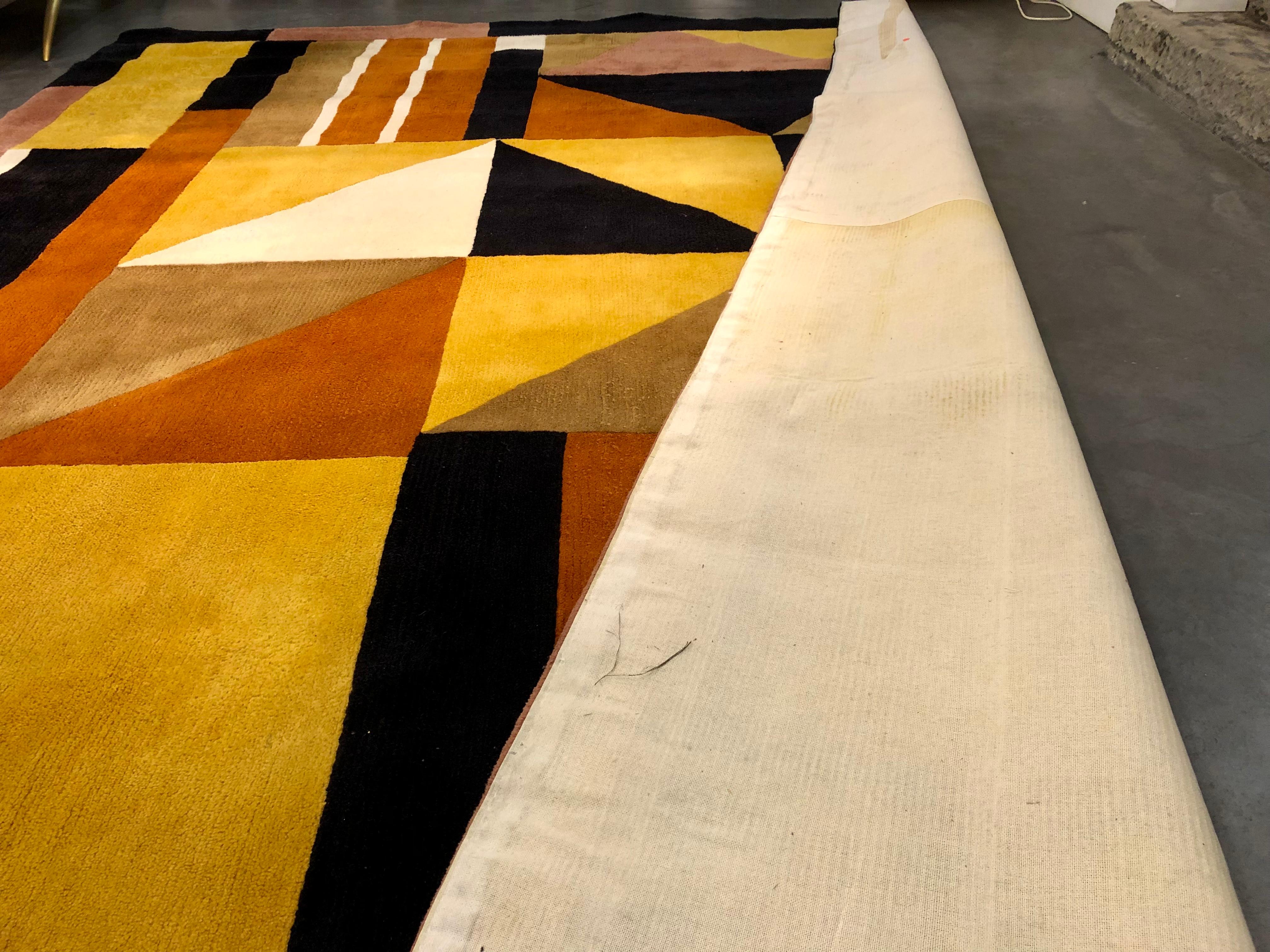 Rug Designed by Sonia Delaunay Edited by Artcurial in 10 Exemplars 1
