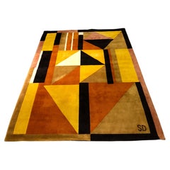 Rug Designed by Sonia Delaunay Edited by Artcurial in 10 Exemplars
