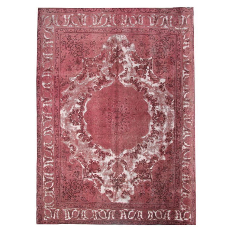 Rug Handmade Oriental Wool Red Area Rug Large Medallion Carpet For Sale ...