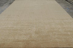 Rug & Kilim Oversized European Style Rug in Beige-Brown with Florals “Cordoba”