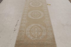 Rug & Kilim's 18th Century Catana Inspired Geometric Silver Wool-Silk Rug