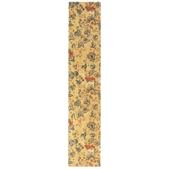 Rug & Kilim's 18th Century Tudor Design Inspired Cream Floral Runner