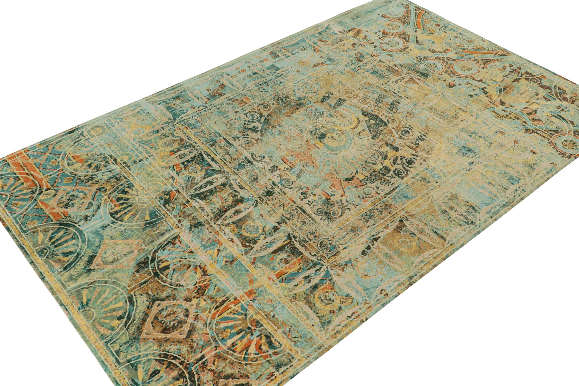 Rug & Kilims abstrakter Teppich Capriccio von Blackpop & Sir John Soane Museum (Moderne) im Angebot