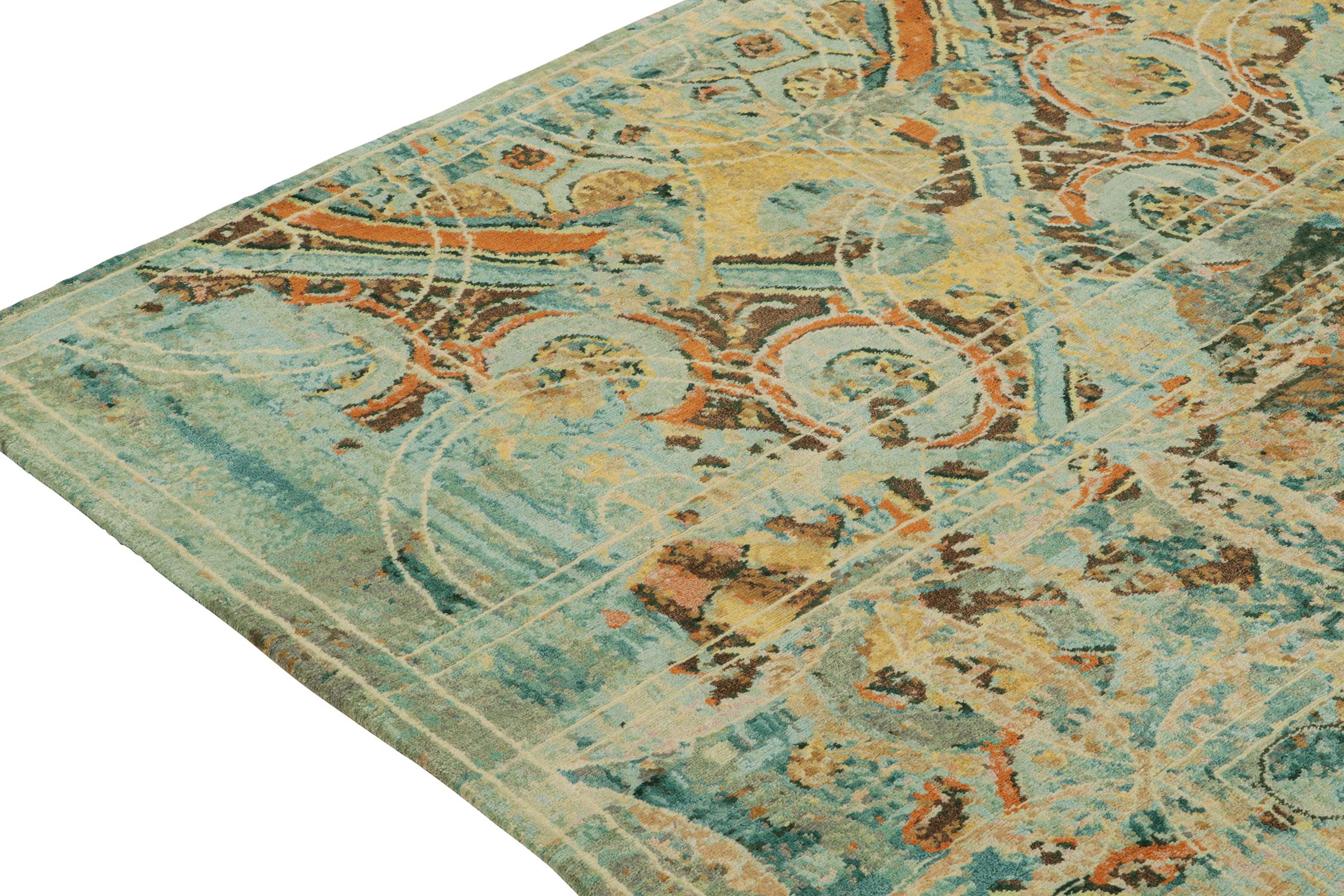 Rug & Kilims abstrakter Teppich Capriccio von Blackpop & Sir John Soane Museum (Handgeknüpft) im Angebot