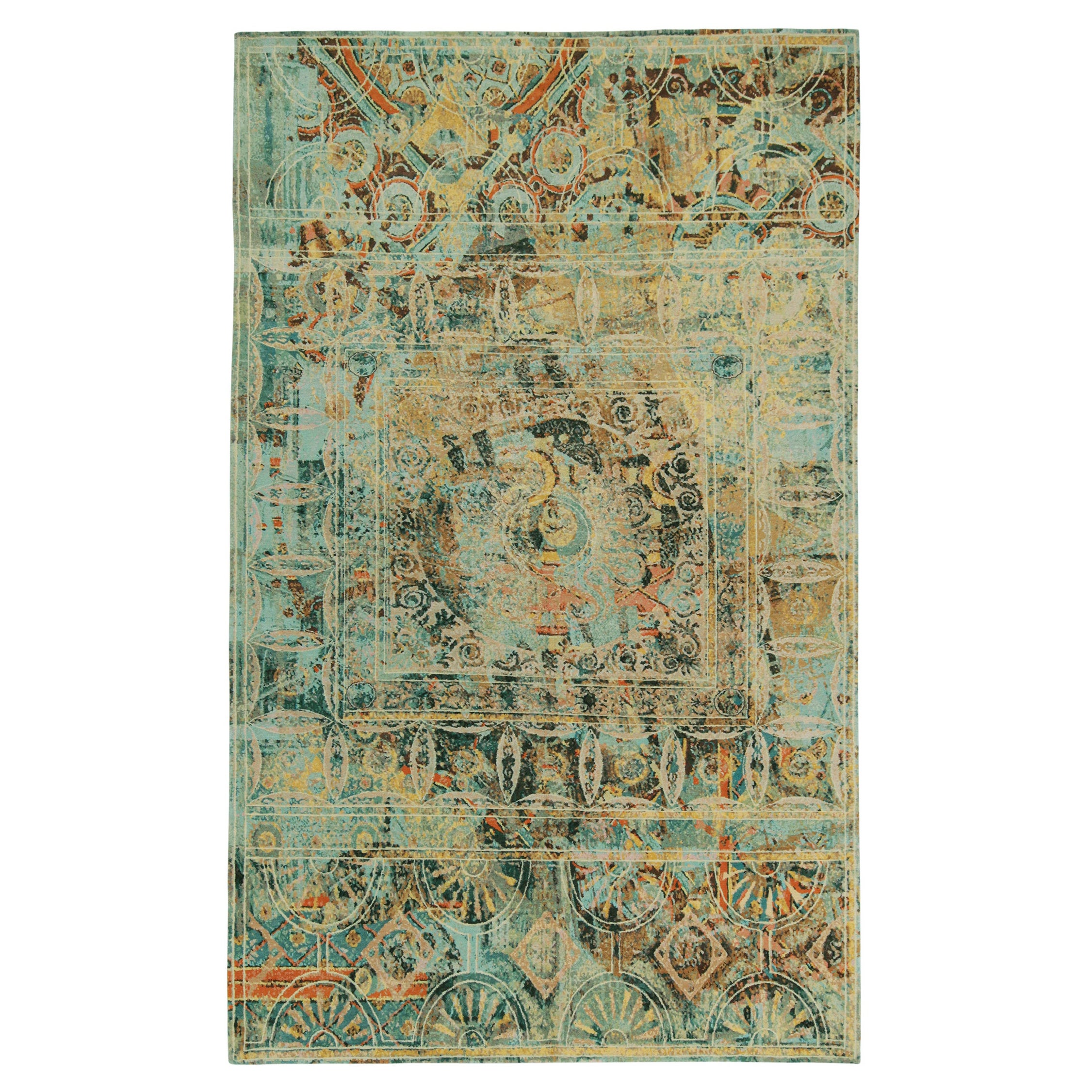 Rug & Kilim - Tappeto astratto "Capriccio" di Blackpop & Museo Sir John Soane in vendita