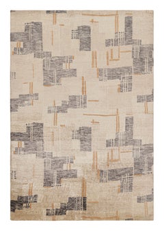 Rug & Kilim’s Abstract Rug In An All Over Geometric Pattern