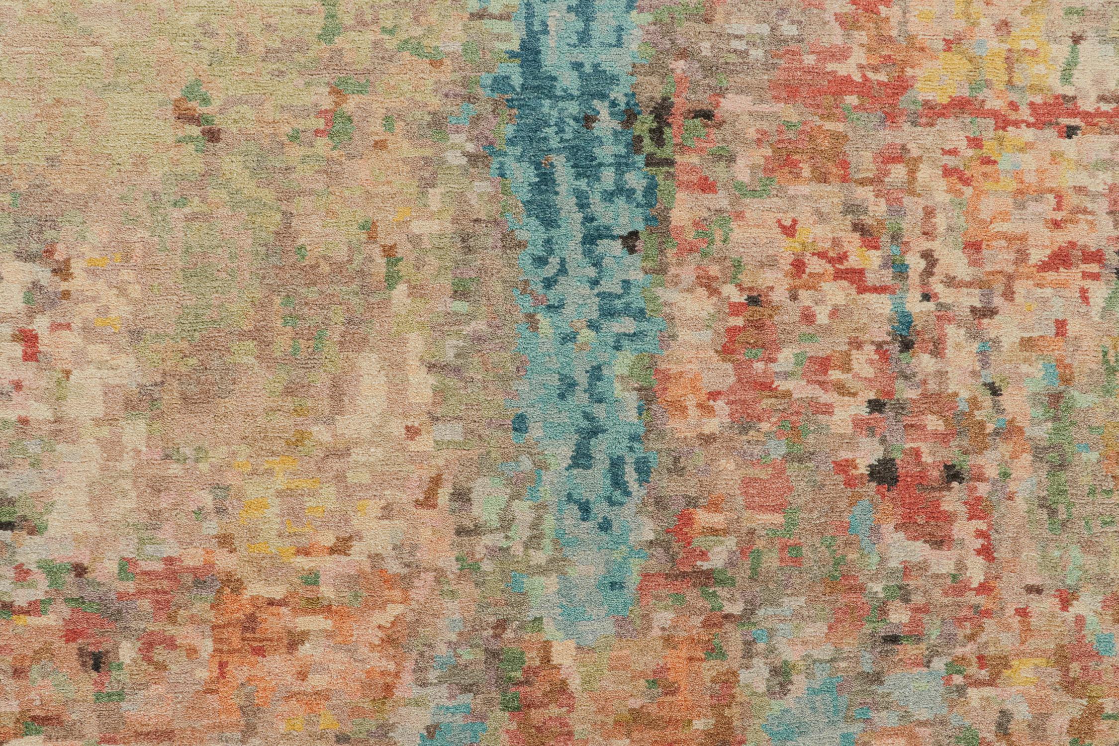 Abstrakter Teppich von Rug & Kilim mit polychromem All-Over-Muster im Zustand „Neu“ im Angebot in Long Island City, NY