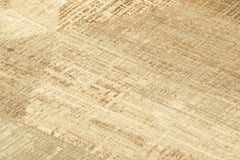 Rug & Kilim’s Abstract Rug with Beige-Brown and Cream Geometric Patterns