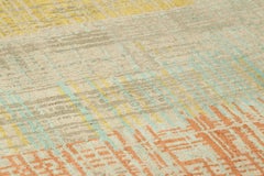 Rug & Kilim: un tappeto astratto con striature policromatiche e motivi geometrici