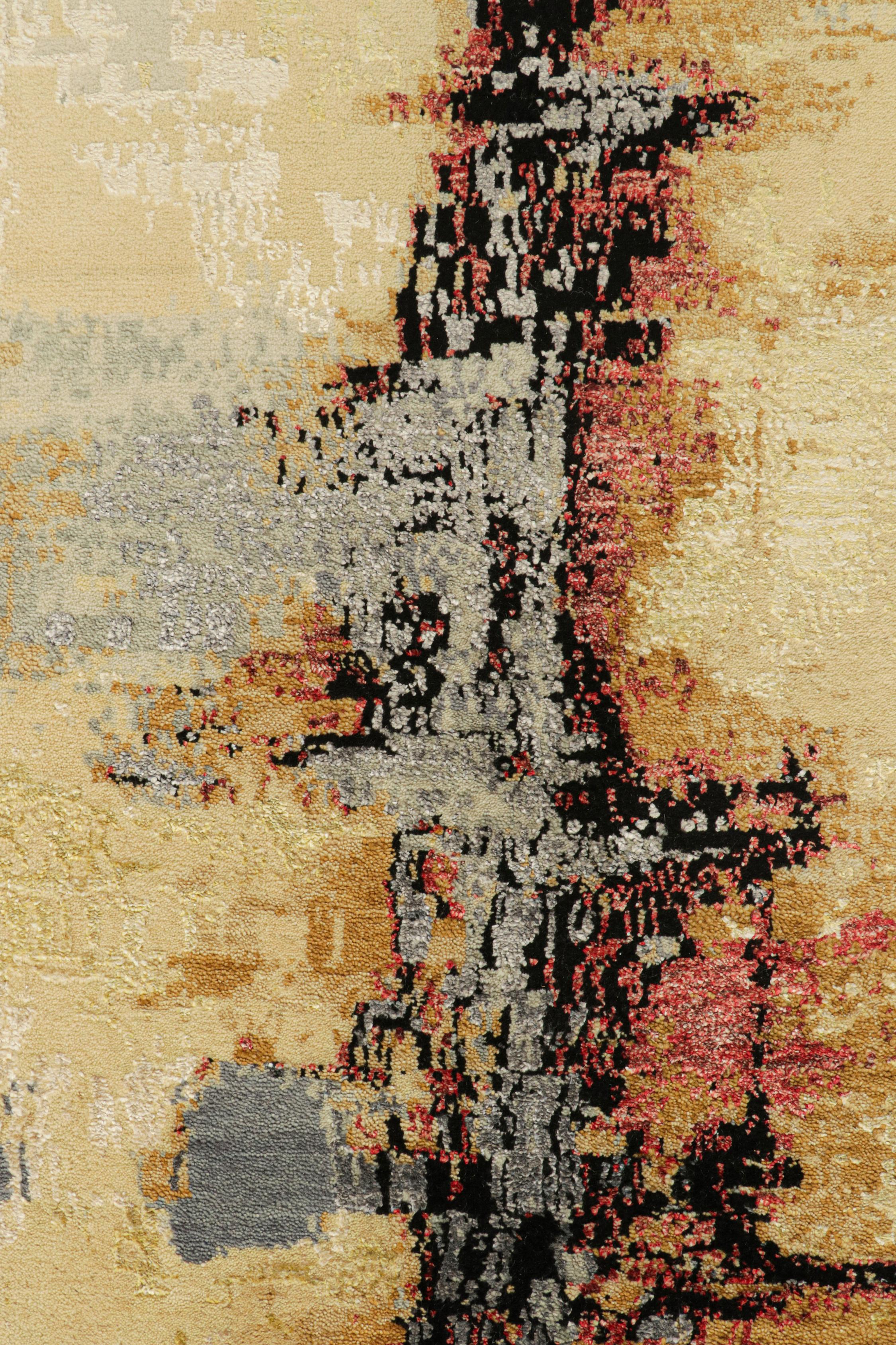 Abstrakter Läufer von Rug & Kilim mit polychromem Muster im Zustand „Neu“ im Angebot in Long Island City, NY