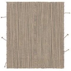 Rug 
Kilim
s Akzent-Kilim, Beige und Graue Struktur-Streifen