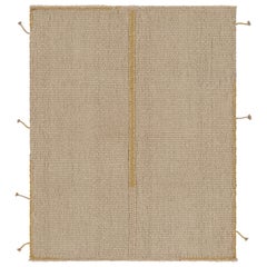 Rug
Kilim, Kilim d
accento, strisce testuali beige con accenti gialli