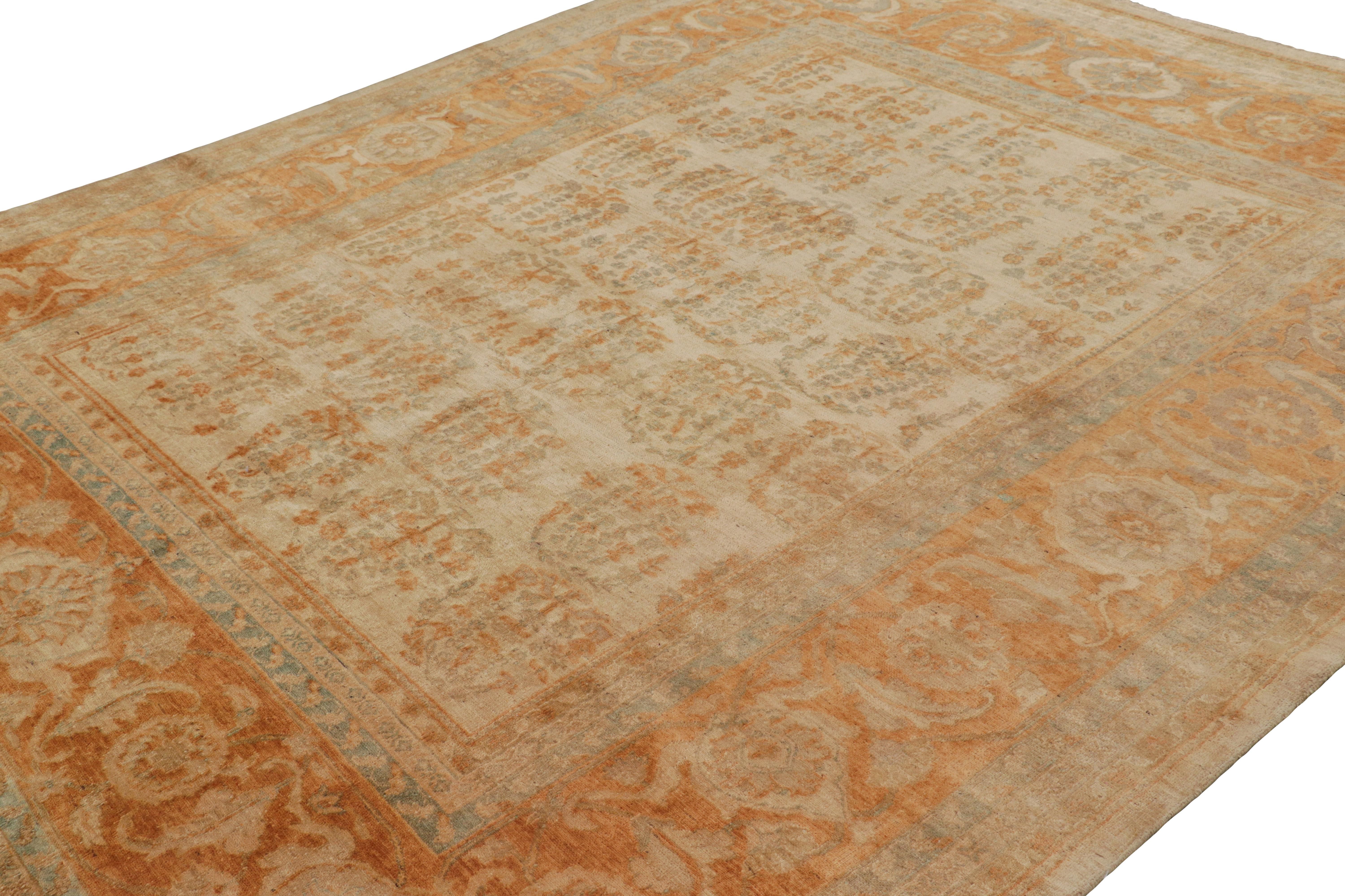 Annodato a mano in lana, questo tappeto 8x10 si ispira agli antichi stili dei tappeti Agra ed è l'ultima entusiasmante aggiunta alla Modern Classics Collection di Rug & Kilim.

Sul design: 

Un pezzo unico dei celebri artigiani di tappeti George