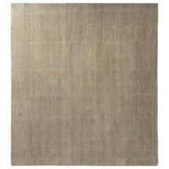 Rug & Kilim's All-Over Modern Rug Silver Gray Silk Texture of Color
