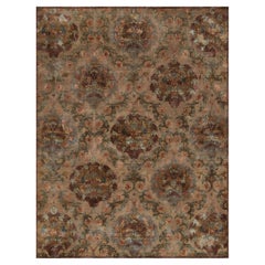 Rug & Kilim’s Antique Ottoman rug in Camel and Golden Brown Tones