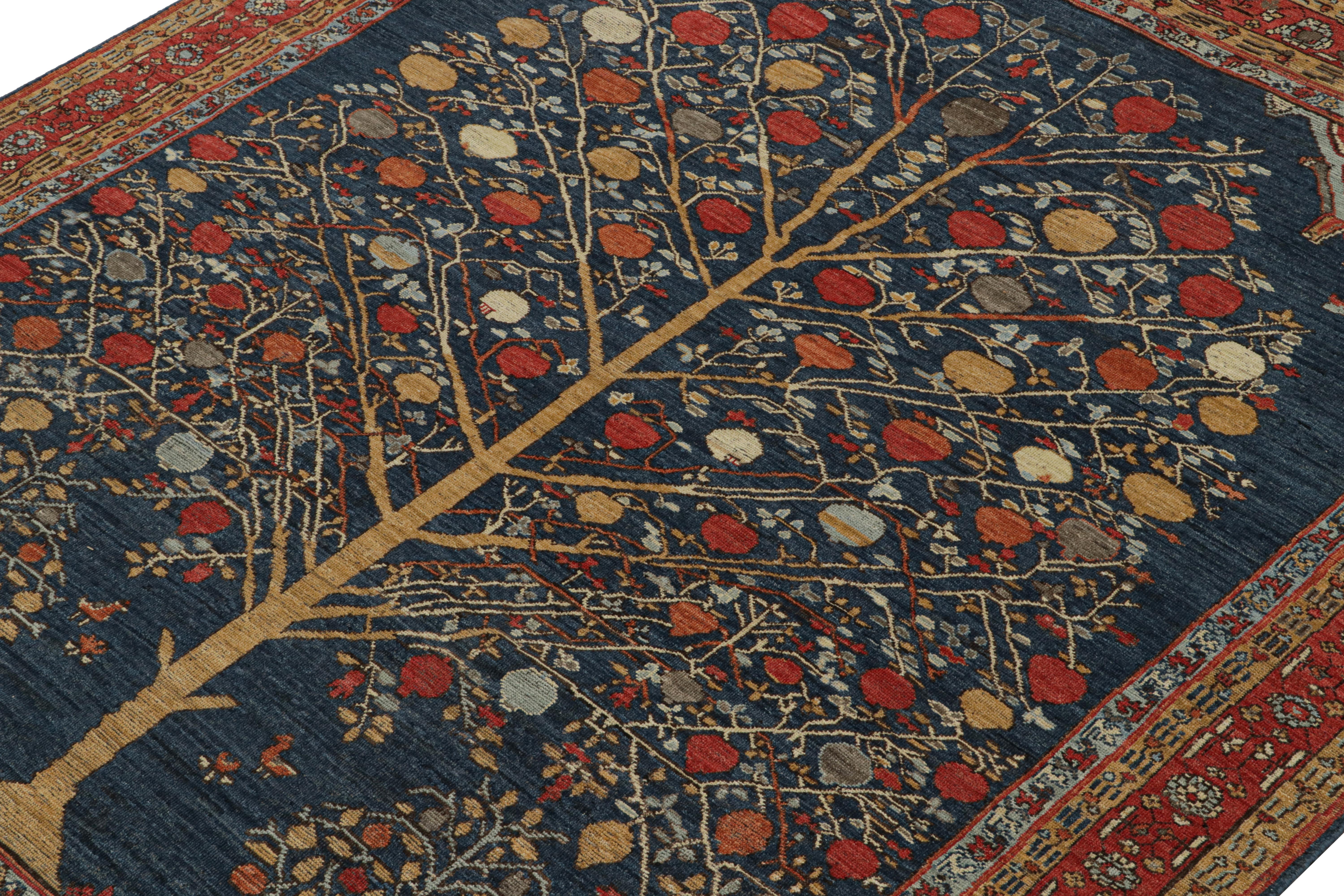 Ce tapis 8x10 est un nouvel ajout à la Collection Burano de Rug & Kilim. Noué à la main en laine, son design explore l'esthétique des tapis tribaux dans une qualité moderne et rafraîchissante.

Sur le Design : 

Le motif s'inspire des tapis persans
